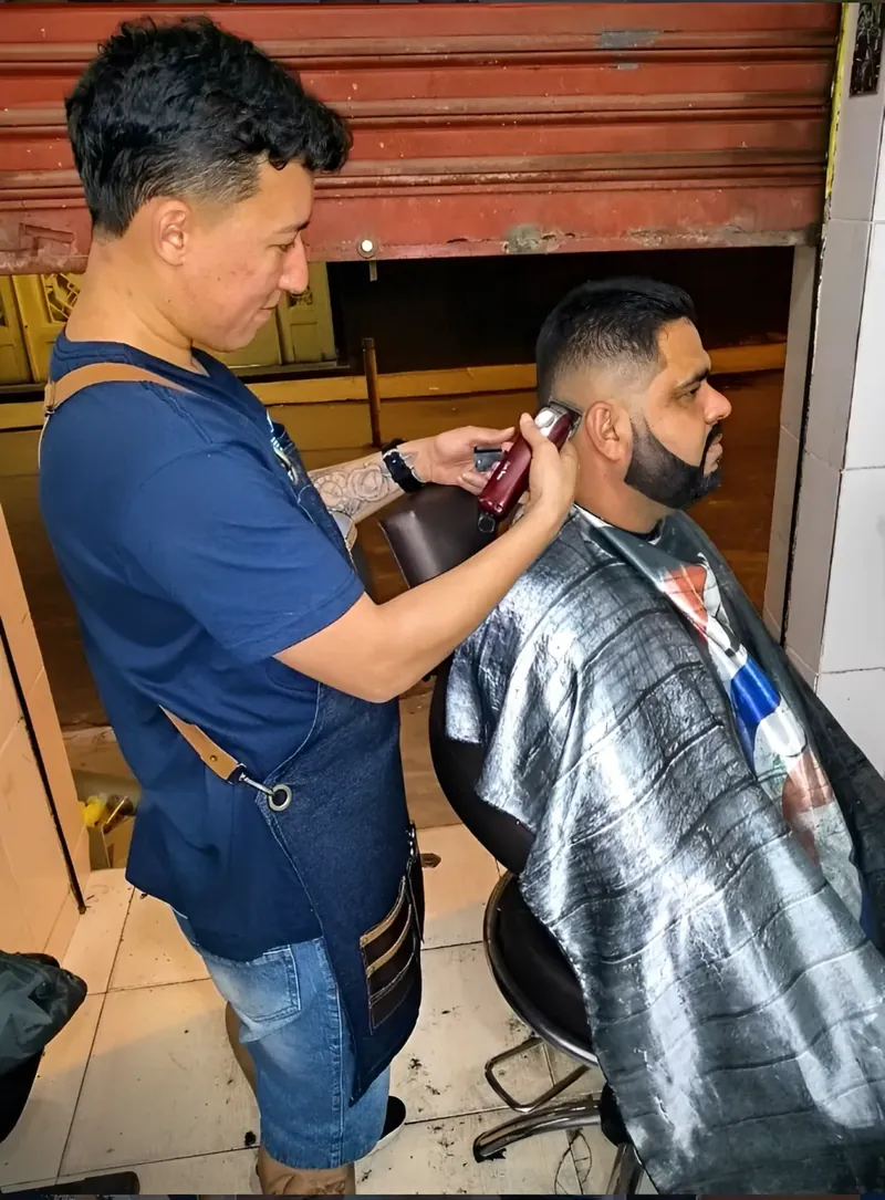 Barbearia do Riso no centro do Rio de Janeiro