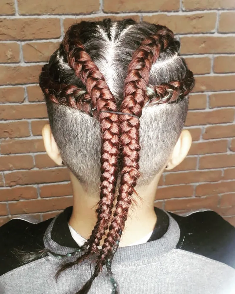 Trança feita pelo Caíque — foto 2