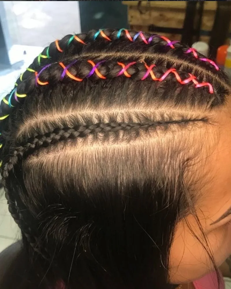 Trança feita pelo Caíque — foto 5